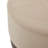 Elmcrest Round Mid-century Modern Upholstered Ottoman with Solid Wood Base-308348352