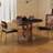 Black Round Sintered Stone Dining table-611917483