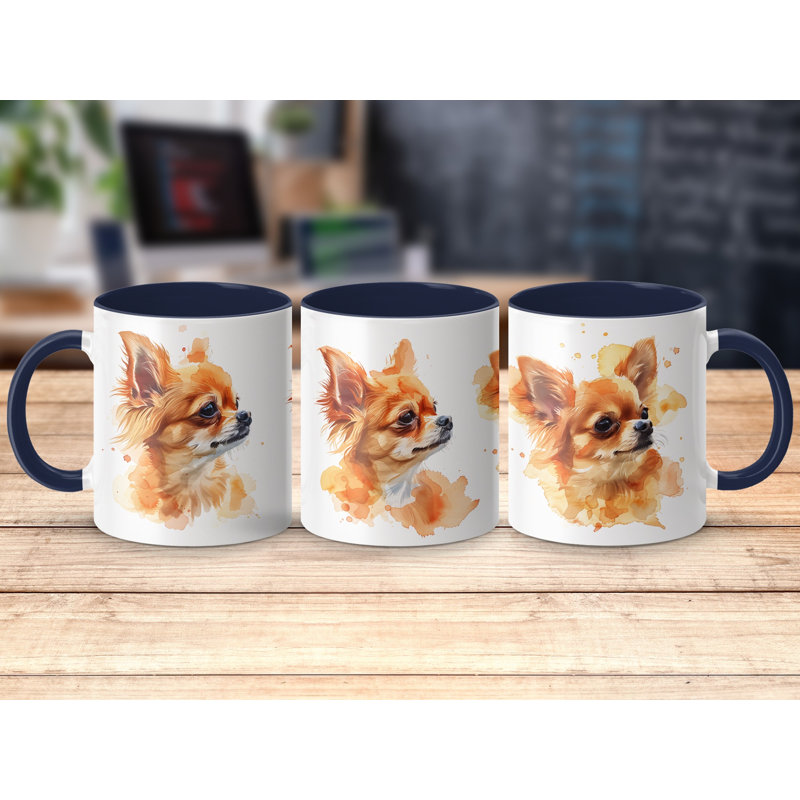 Ceramic Coffee Mug, 1, Navy