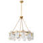 Sublime 12 - Light Dimmable Wagon Wheel Chandelier