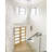 Chute 8 - Multi Light Led Integrated Chandelier Black