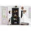 Grande armoire d'angle polyvalente avec portes pour plusieurs pièces, offrant beaucoup de rangement et une conception pratique pour l'organisation à la maison-265548145