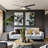 Pull chain 52 inch Ceiling Fan with LED Light Kit