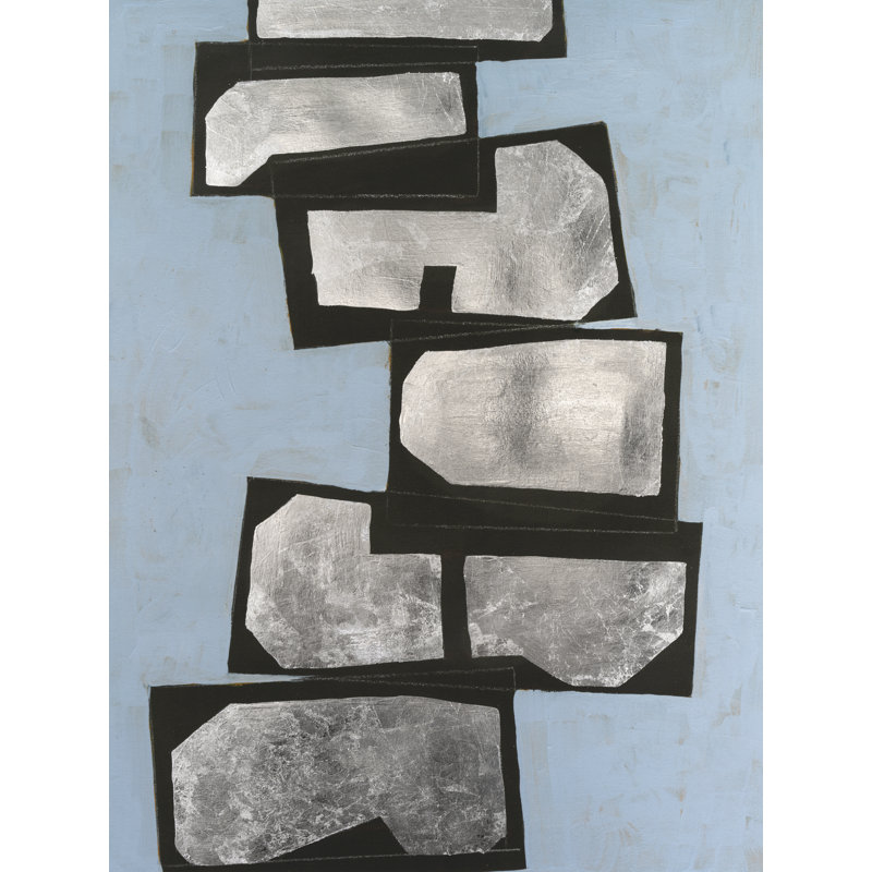 Tanaiya Stacked Coffers IV by Michael Willett - Wrapped Canvas Print, 46 cm H x 30 cm W