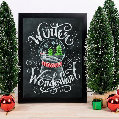 Decorative Framed MDF Painting