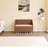 Solid Wood Storage Bench With Safety Hinge-1738131928