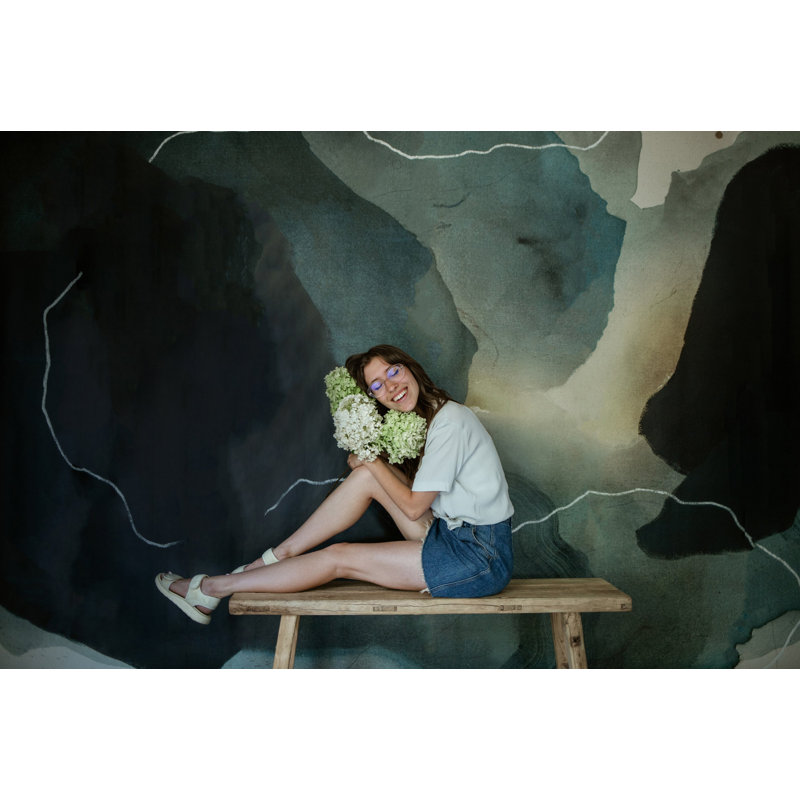 Abstract Wallpaper by Victoria Rose Park, Non-Pasted