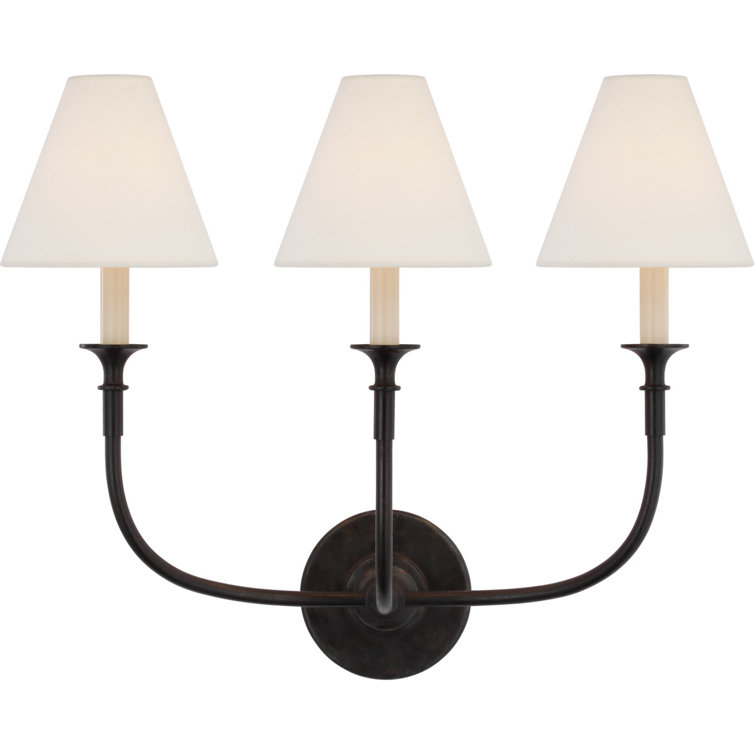 Thomas OBrien Piaf Triple Sconce