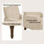 Chaise d'appoint moderne avec velours côtelé large de 3,5 cm de large-969250923