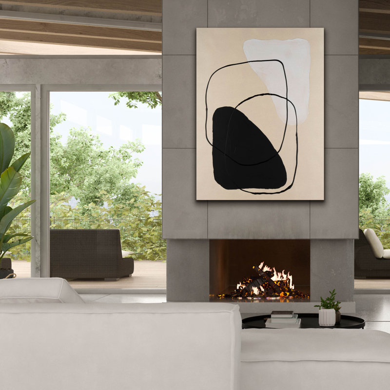 Ivy Bronx «Avant Mod II» par Vanna Lam, art mural sur toile, H 54 po x l 40 po x P 1,5 po
