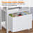 White 4 Tier Bookshelf With Drawer
