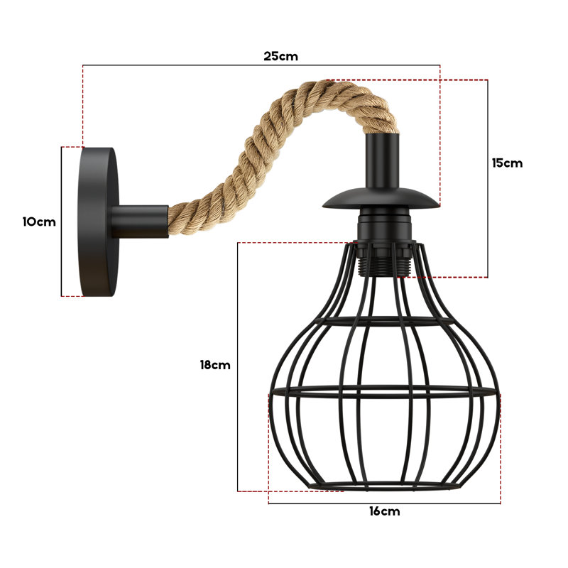 Mairead Armed Sconce, No