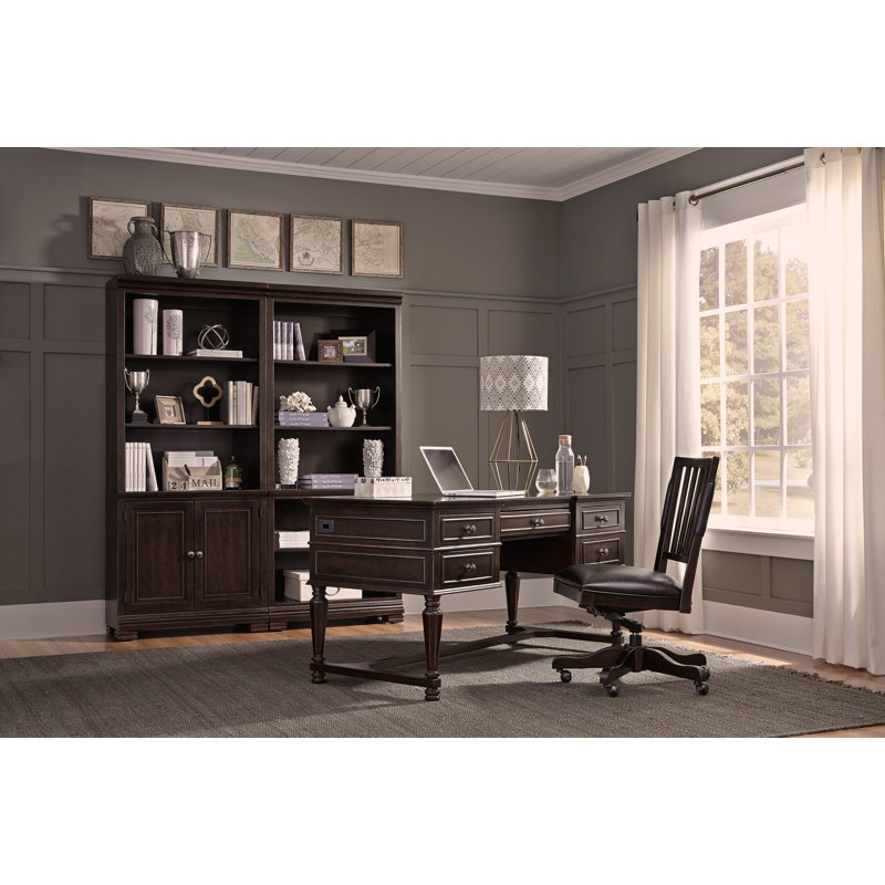60" Half-Ped Desk