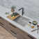 Builder STYLISH 31 inch Undermount Stainless Steel Kitchen Sink with Grid and Strainer