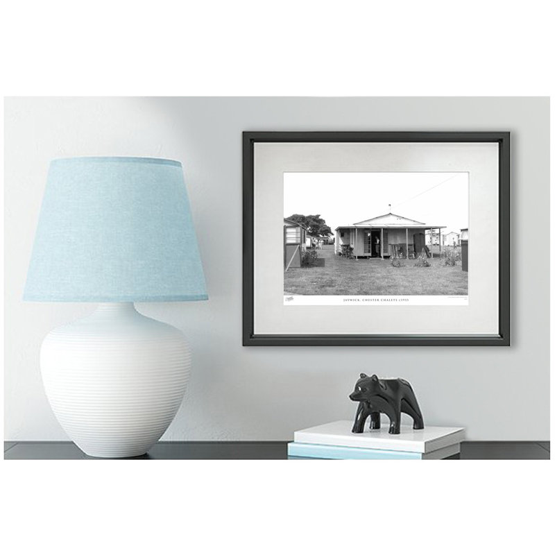 Jaywick, Chester Chalets C1955 by Francis Frith - Single Picture Frame Print, 60cm H x 80cm W x 2.3cm D