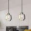 Luminaire suspendu géométrique simple à 1 lumière