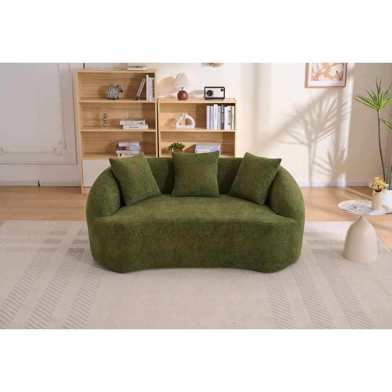 Causeuse de canapé LY-049S Curved, Vert