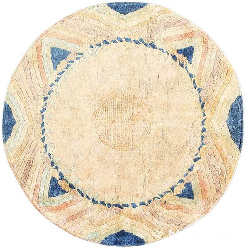 One-of-a-Kind Round 3'6" X 3'6" Area Rug