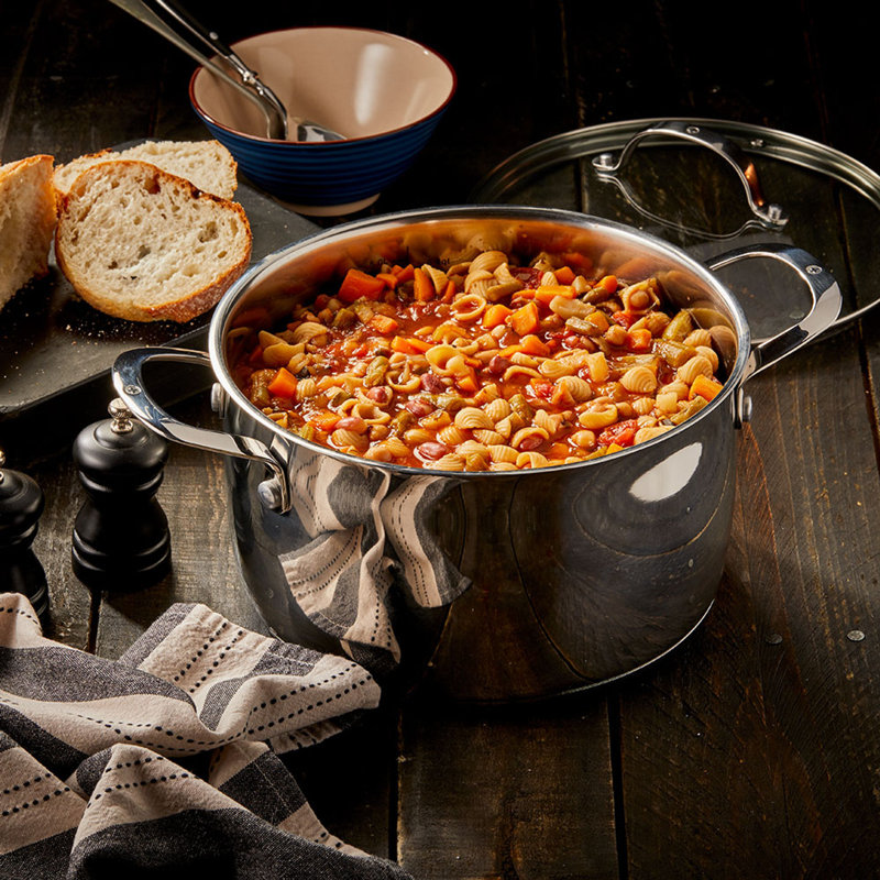 Stainless Steel Round Dutch Oven, 7.6 qt