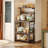 Rustic Kitchen Bakers Rack With Power Outlets For Small Spaces (Space-Saving Style)