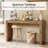 63'' Long Bar Table For Kitchen, Dining Room, Wooden Counter Height Bar Table