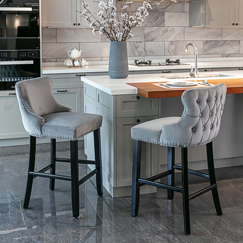 Tabouret Jamykal, gris