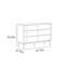 Table de buffet en acier inoxydable
