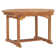 Clarisse Extendable Round Teak Outdoor Dining Table