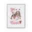 «Be Mine Basset» par Deb Strain, reproduction d'art-127210275-127210278-127210279