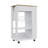 Blosson Kitchen Cart - White Light Oak-1195714923