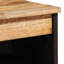 Solid Wood Rectangle Accent Cabinet