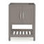 Meuble-lavabo à fermeture douce 24 po Bennet avec tiroirs et tablette de rangement ouverte Bennet-92719060