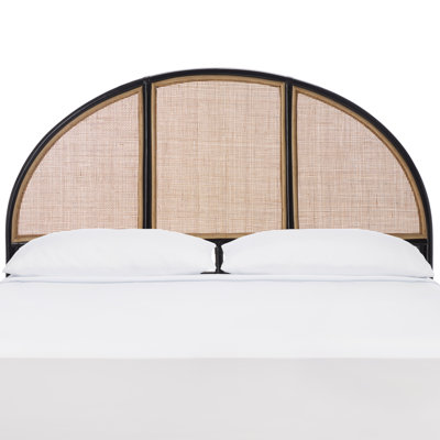 Elara Rounded Rattan Headbord