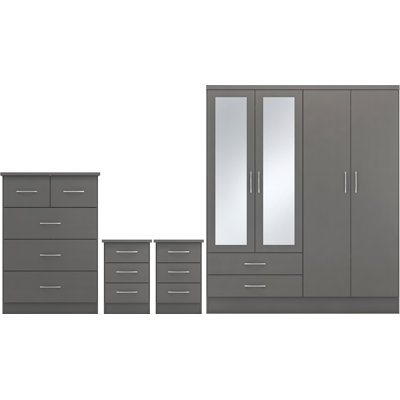 Cascio 4 Piece Bedroom Set