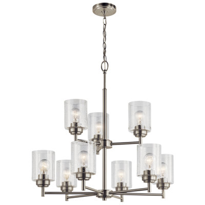 Lustre à niveaux 9 lumières Winslow