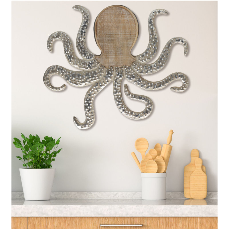 Elements Octopus Wall Décor