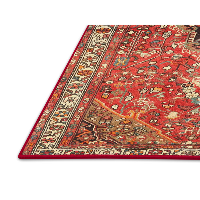 Oriental Indoor Rug, Rectangle 5' x 8'