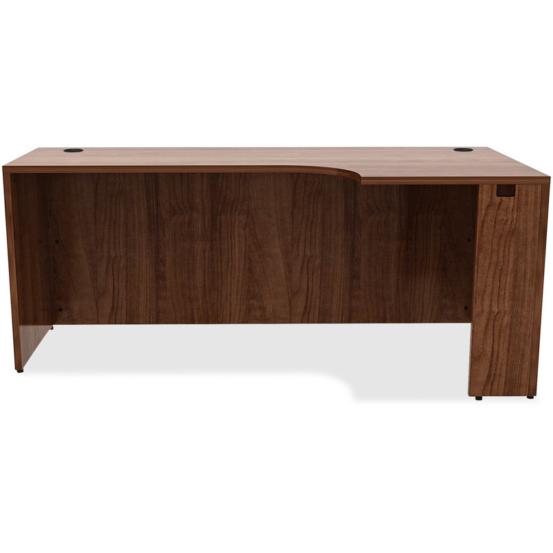 Essentials Series Desk Shell, 4.7" H x 73.2"W x 38.6" D, Left