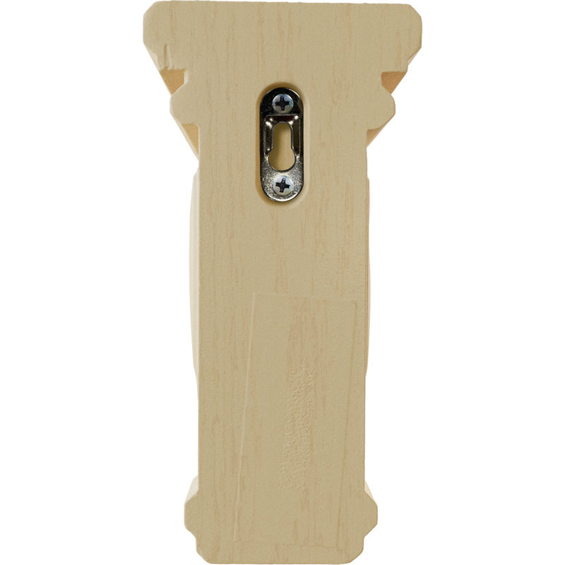 Petit corbeau de bois Woodruff l 4 po x P 4 3/4 po x H 8 po (paquet de 6), Érable