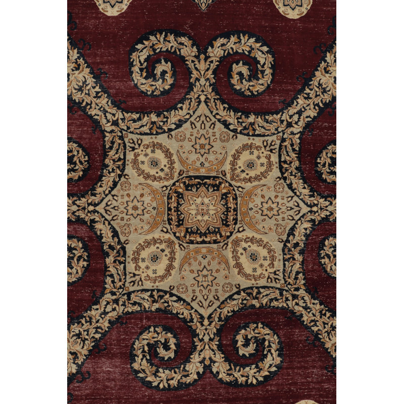 Vintage One-of-a-Kind 9'2X10'1 Hand Knotted Area Rug