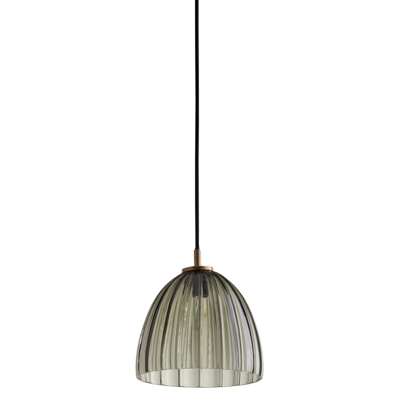 Caterina Triple Pendant - Blue Avio, Smoke