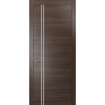 Solid Manufactured Wood Panelled Wood Finish Barn Door