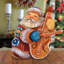 Derevo Mini Cello Santa Figurine