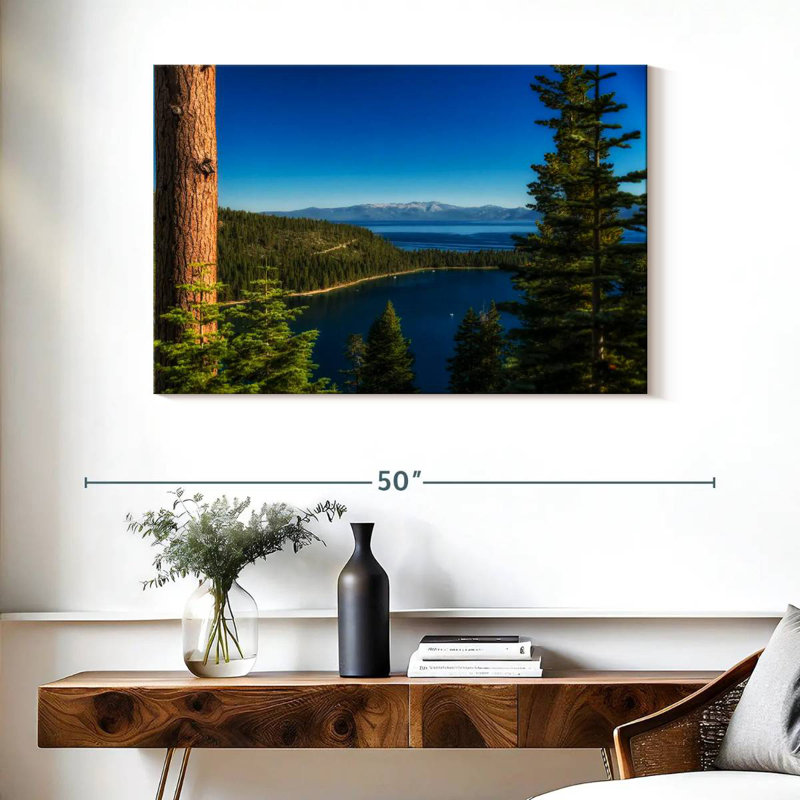 Alvord Scenic Emerald Bay, H 26 po x l 39 po