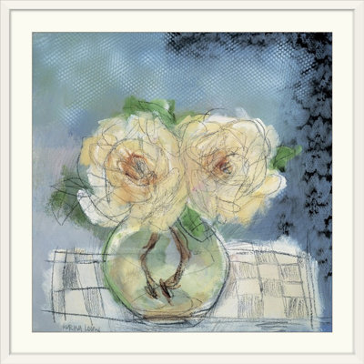 « roses ii » par marina louw, reproduction d’art