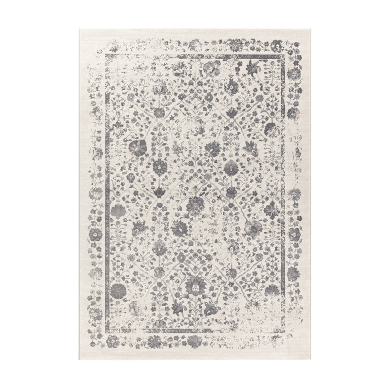 Florentia Floral Indoor Rug, Rectangle 6'7" x 9'6"