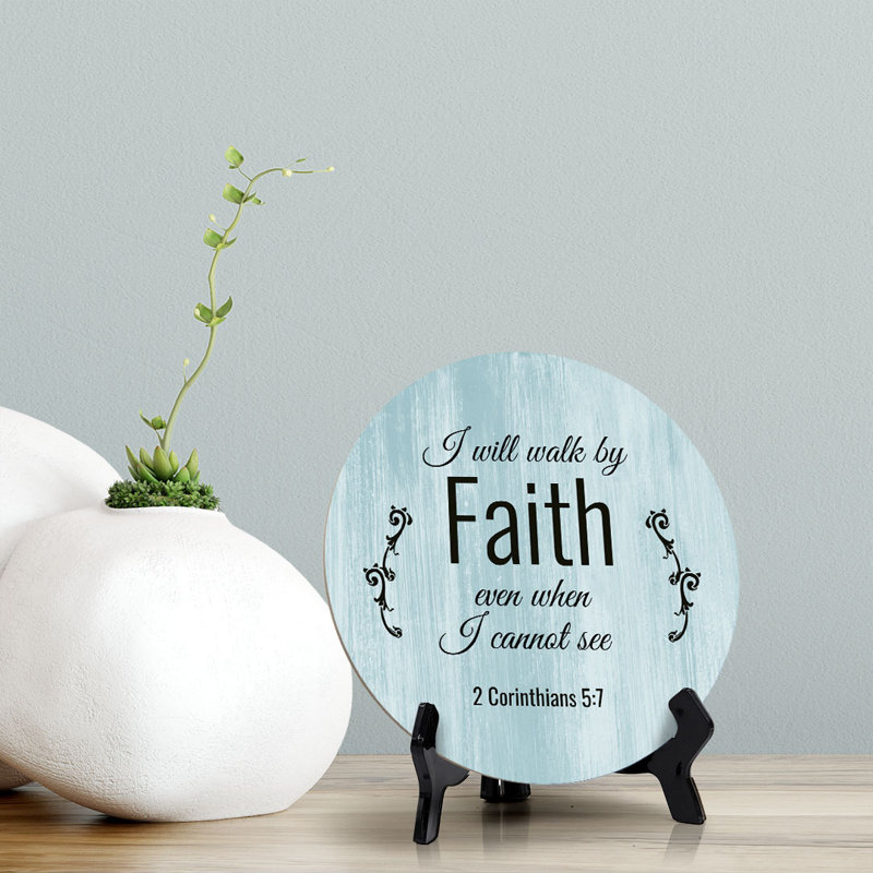 «I Will Walk by Faith Même quand je ne vois pas»
