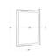 Plaza Flat Beveled Wall Mirror