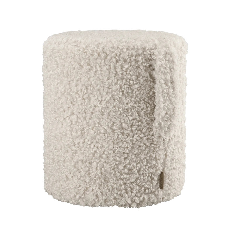Accent Stool, Beige