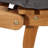 vidaXL Sun lounger taupe 21.65 x 72.44 x 25.20 in Solid Acacia Wood-645465683-637751554